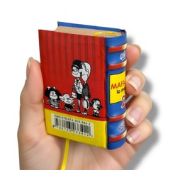 new Mafalda Vol 2 miniature book (2 x 2.6″) in Spanish 430 pgs hardcover comics