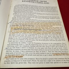 Kenneth Copeland Reference Edition Bible Genuine Leather KJV Concordance 1972