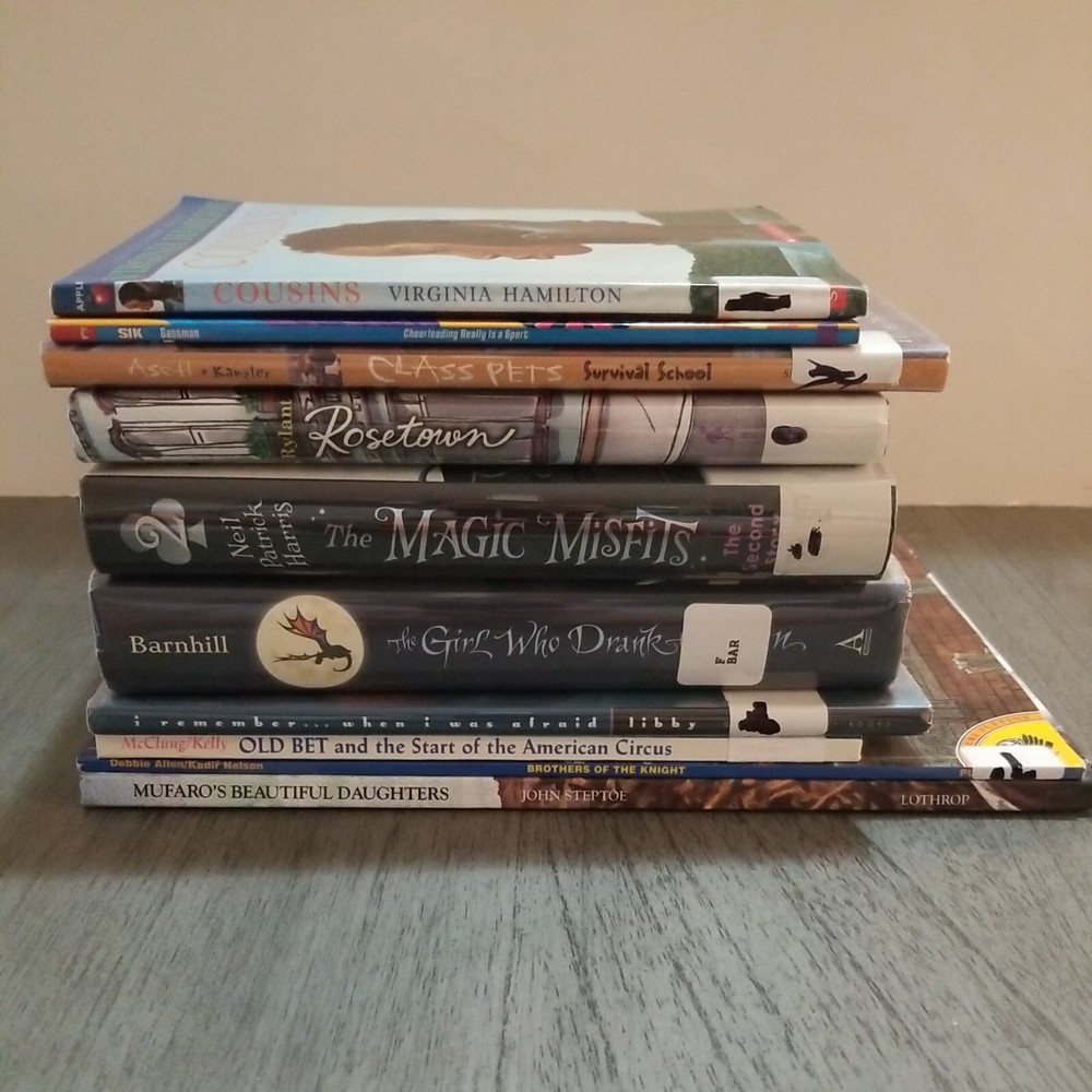 Lot of 10 Mixed Random Children’s Books and Young Adult Novels, Classic Stories