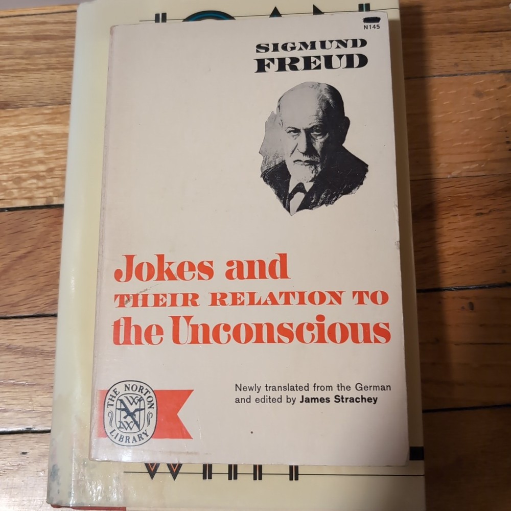 Jokes and Their Relation to the Unconscious by Sigmund Freud Paperback 19? OldAF