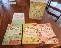 Julia Rothman Collection : Farm Anatomy, Nature Anatomy, and Food Anatomy