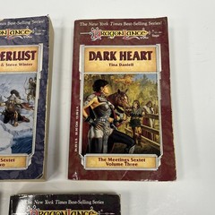 Dragonlance Saga The Meeting Sextet Volume 1 2 3 4 6 D&D Novel Book Lot