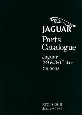 Jaguar XJ6 (XJ40) 2.9 & 3.6 Litre Saloons Parts Catalogue: RTC9893CB, Jaguar Lan