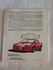 Illustrated Camaro Buyer’s Guide Michael Antonick 1985 Motorbooks International