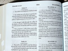 Russian/English Parallel Bible, Blue Bonded Leather, Synodal/King James Version