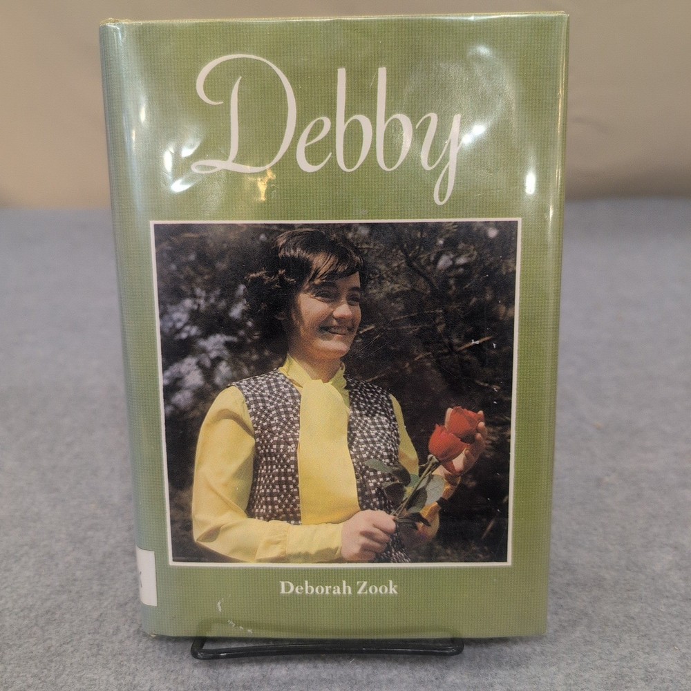 Debby by Deborah Zook 1974 Hardcover Herald Press Autobiography Blindness Memoir