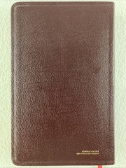 NIV, Thinline Reference Bible, Bonded Leather, Burgundy, Red Letter Edition