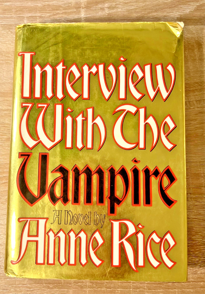 Interview with the Vampire Anne Rice Hardcover Book Anniversary Edition 1994