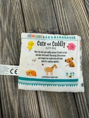 Baby Town Cute & Cuddly Cloth Book With Animal Illustrations For Infants & Toddl