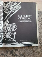 The Knight Of The Lion Gerald McDermott Four Winds Press 1979 First Ed HC VTG!