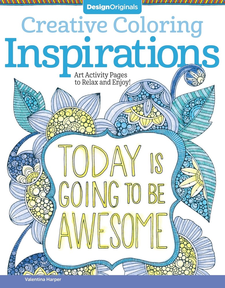 Creative Coloring Inspirations: Art Activity Pages to Relax and Enjoy! (Desi…