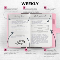 Inspirational Christian Women’s Prayer Journal – 190 Pages, Water-Resistant