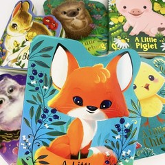 A Little Fox – Animal-Shaped Board Book for Babies and Toddlers