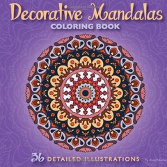 Decorative Mandalas Coloring B – VERY GOOD