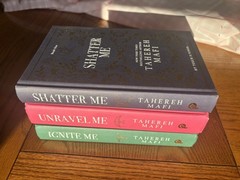 Shatter Me Books 1-3 Hardcover Waterstones Special Editions by Tahereh Mafi
