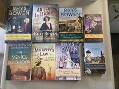 Rhys Bowen Lot Of 8 Books HC & PB Mystery