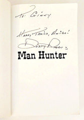 DUSTY RHODES Signed Book Man Hunter 2002 Trade Paperback by Treble Heart Books