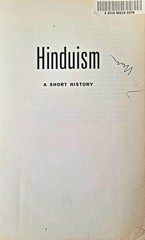 2000 Hinduism A Short History Klostermaier – Vintage Eastern Religion Book