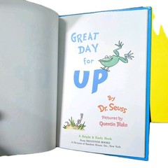 Lot of 3 Vintage Dr. Seuss Fox In Socks Great Day Up Mr. Brown Hardcover Books