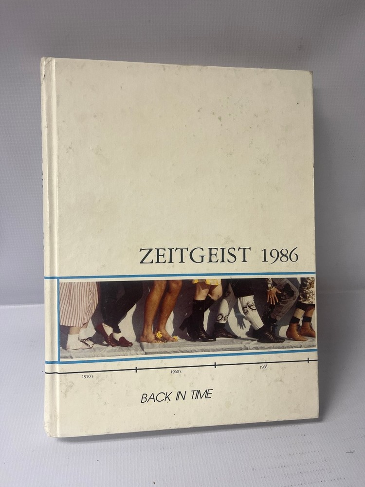 Valiant 1986 North High School Yearbook Zeitgeist Torrance CA Signed