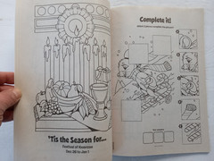 Colortivity Christmas Holiday Coloring and Activity Book Frosty Fun DREAMTIVITY