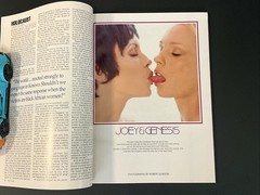 PENTHOUSE Magazine August 2001 Issue – Ava Vincent – The Wall – Miriam & Claudio