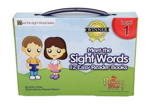 Meet the Sight Words – Level 1 – Easy Reader Books (boxed set of 12 – GOOD
