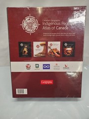 Indigenous Peoples Atlas of Canada – 4 Book Set, Hardcover *NEW IN BOX
