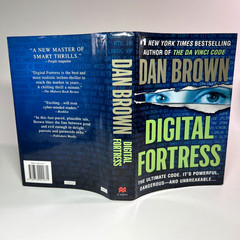 Digital Fortress by Dan Brown Hardcover Book Club Edition BCE NSA Techno Thrille