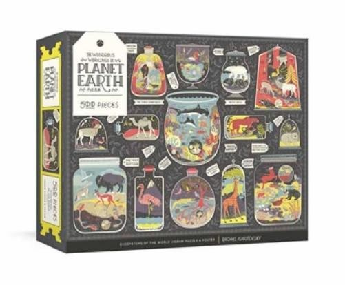 Rachel Ignotofsky Wondrous Workings of Planet Earth Puzzle (Poster)