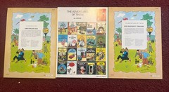LOT OF 3 THE ADVENTURES OF TINTIN BOOKS BY HERGE
