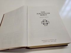 1972 THE HOLY BIBLE in Four Translations Parallel Edition LARGE Hardcover
