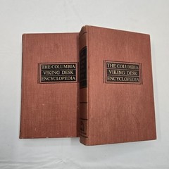 The Columbia Viking Desk Encyclopedia A-K, L-Z William Bridgwater 1953 HC