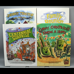 John Deere Storybook Little Folks Book Lot 1990s Corny Reunion Centennial Johnny