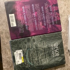 Gregor Marks of Secret Code of Claw by Suzanne Collins Hardcovers #3 And #5
