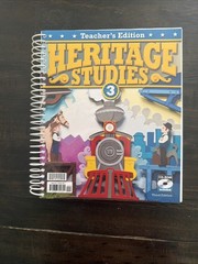 Heritage Studies Teacher Grd 3 by 287292 3rd Ed (2014, Trade Paperback) With CD