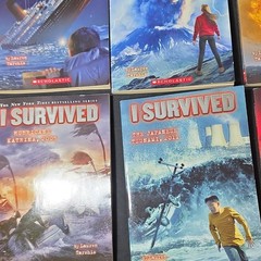 Scholastic I Survived Series Lot of 6 Paperback Books Lauren Tarshis