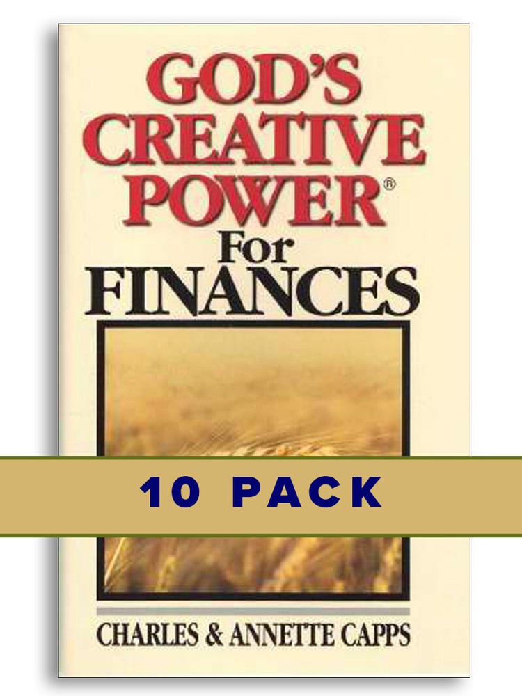 10 PACK: God’s Creative Power for Finances (10 Copies) by Charles Capps