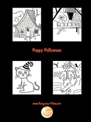 Kangaroo Tales Presents a Halloween Coloring Book (31 Pages) by: Samantha Turney