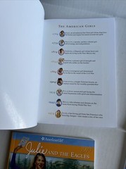 American Girl Julie Book Set 1-6 Complete 1 2 3 4 5 6 Lot 1974 Chapter Books