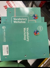 Vocabulary Workshop by Rinehart and Winston Staff Holt (2000, Trade Paperback)