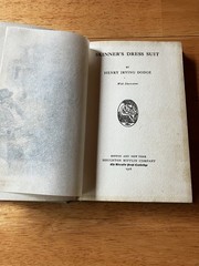 1916 Skinner’s Dress Suit 1st Edition Henry Irving Dodge HC Book w/ Dust Jacket