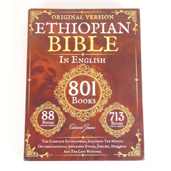 Ethiopian Bible Original Version English Language Book