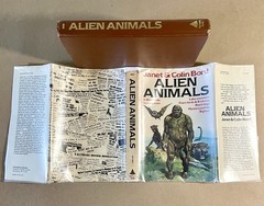 Alien Animals, Janet & Colin Bord, 1982 HC/DJ (in Mylar) Vintage, Illustrated