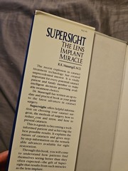 Supersight: The Lens Implant Miracle [Hardcover] Signed.