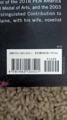 The Mist by Stephen King 1st Scribner trade paperback edition June 2018 Like New