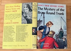 Nancy Drew Yellow Matte BLUE ENDPAPERS Build a Bundle Lot Set – Buy 1 or More