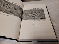 The Secret by Andrew Child and Lee Child (2023, HC) FLAT SIGNED x 1 1st/1st