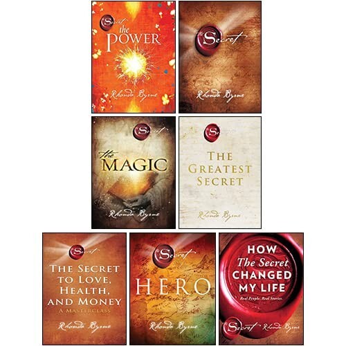 Complete Set Series – Lot of 7 The Secret Books by Rhonda Byrne