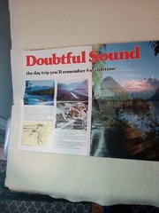 $3.45 – Discover New Zealand, booklet, Sightseeing Fiordland National Park